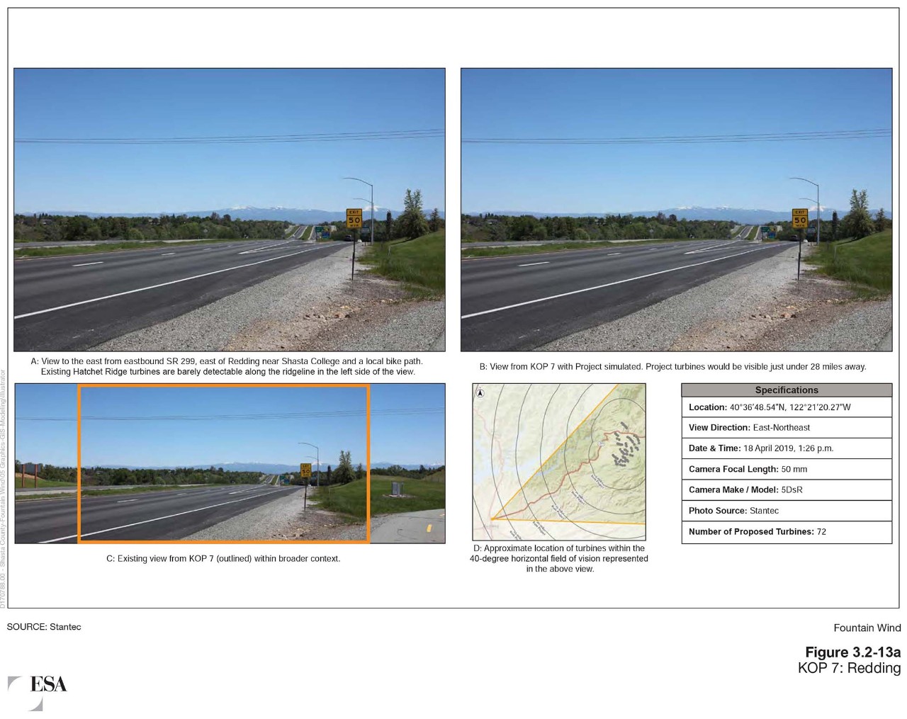 SR 299 in Redding - OVERVIEW